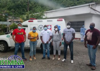 La administración municipal de Istmina entregó al hospital Eduardo Santos, una nueva ambulancia medicalizada.