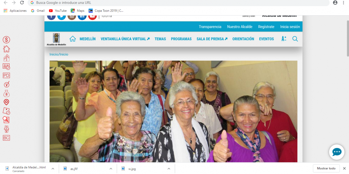 La Alcaldía de Medellín asignó 7.422 nuevos subsidios para adultos mayores